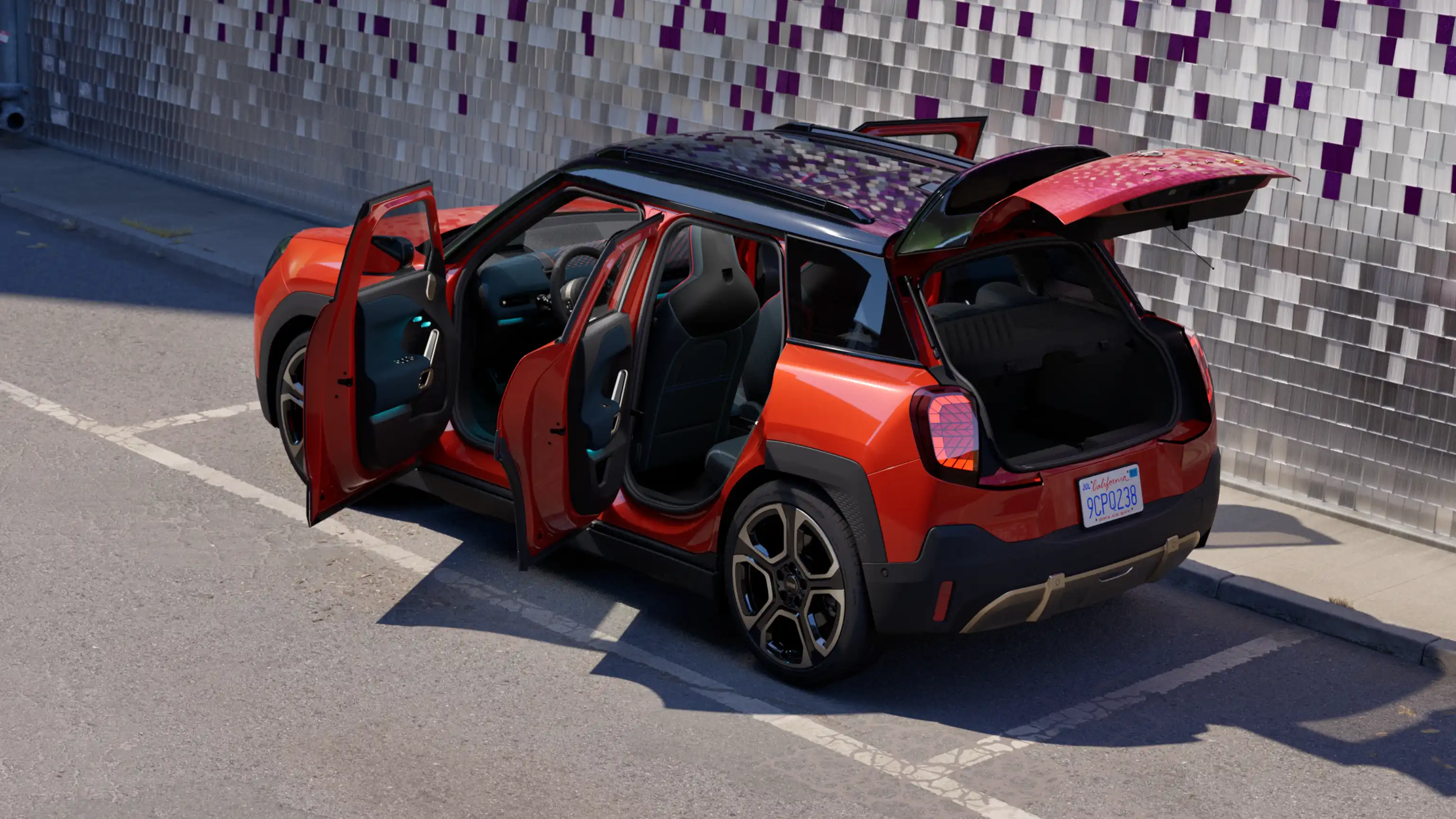 All-Electric MINI Aceman - Space