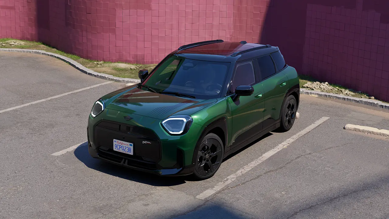 All-Electric MINI Aceman - Top View