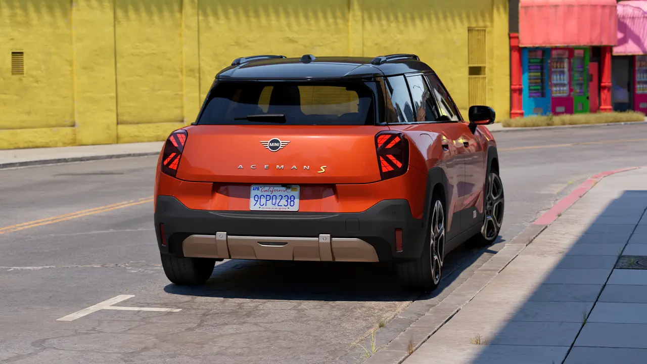 All-Electric MINI Aceman - Video Rear