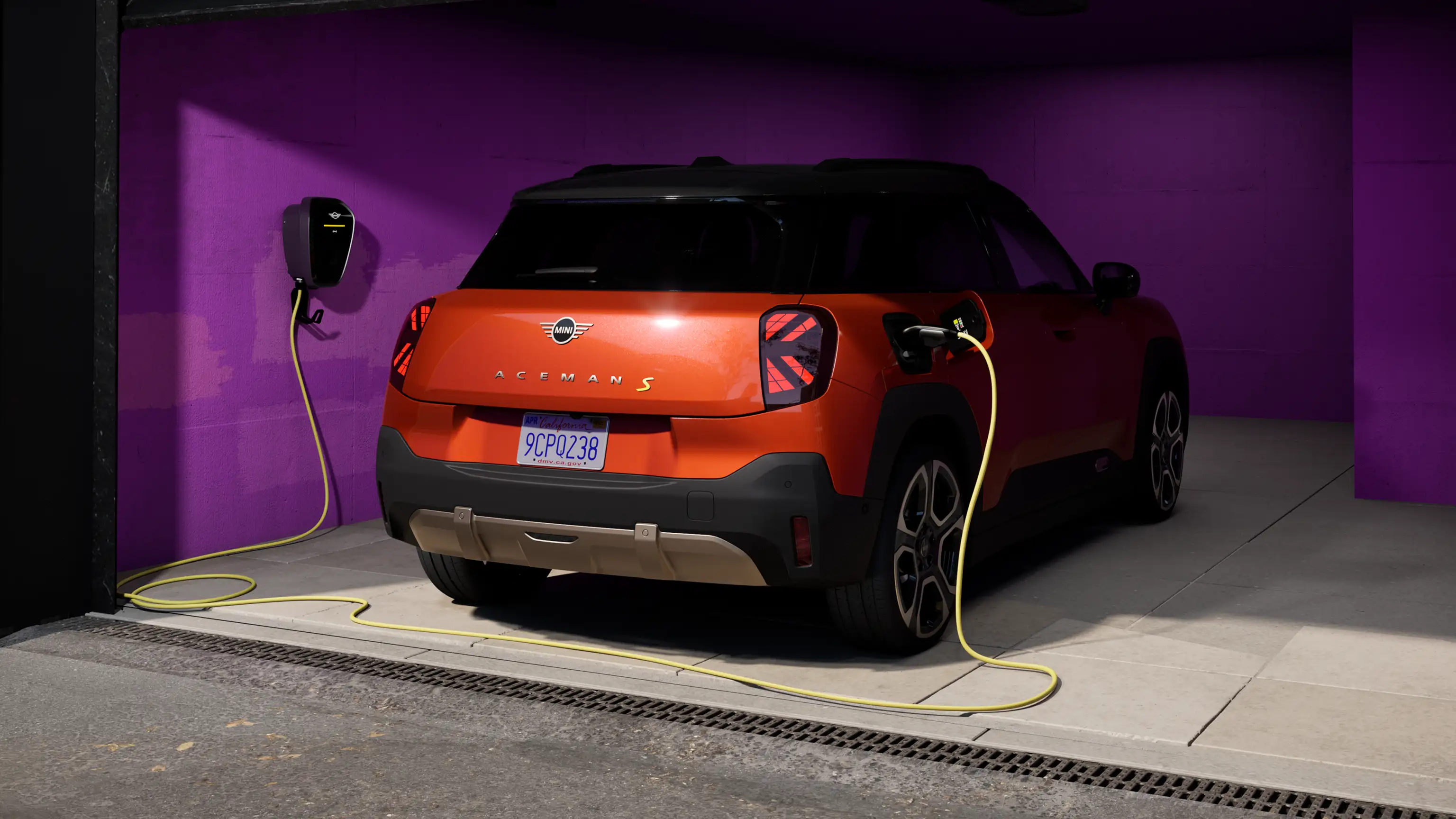 All-Electric MINI Aceman - Charging at home