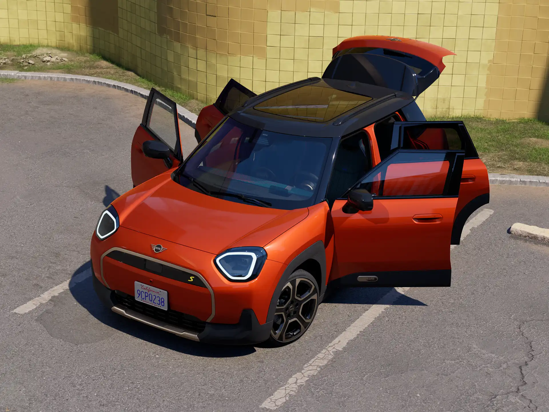 All-Electric MINI Aceman - City Crossover