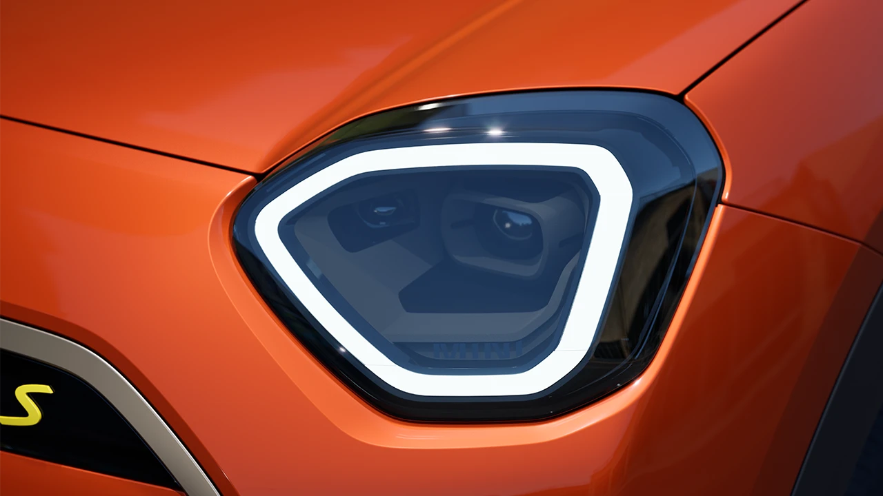 All-Electric MINI Aceman - Headlights