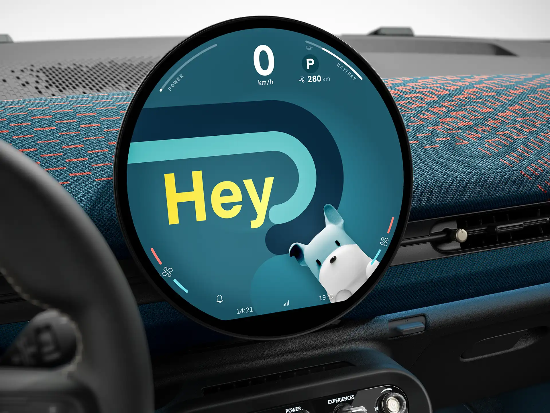 All-Electric MINI Aceman - Interior Experience