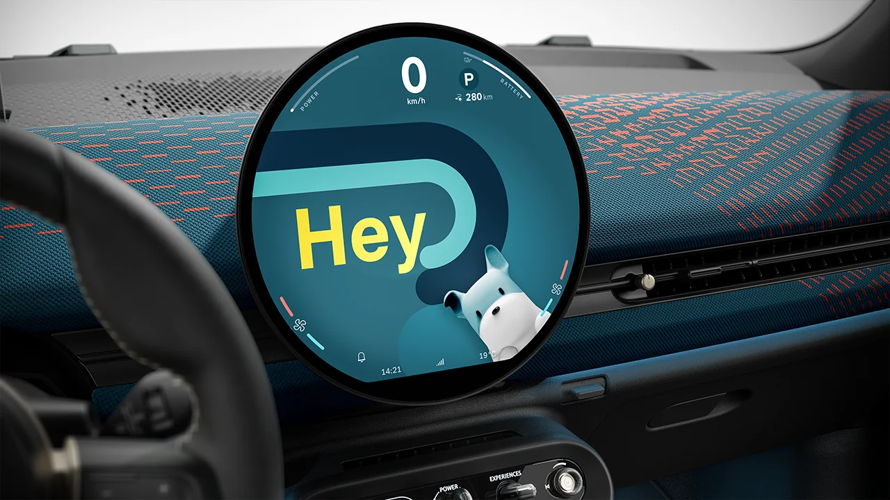 All-Electric MINI Aceman - Interior Experience