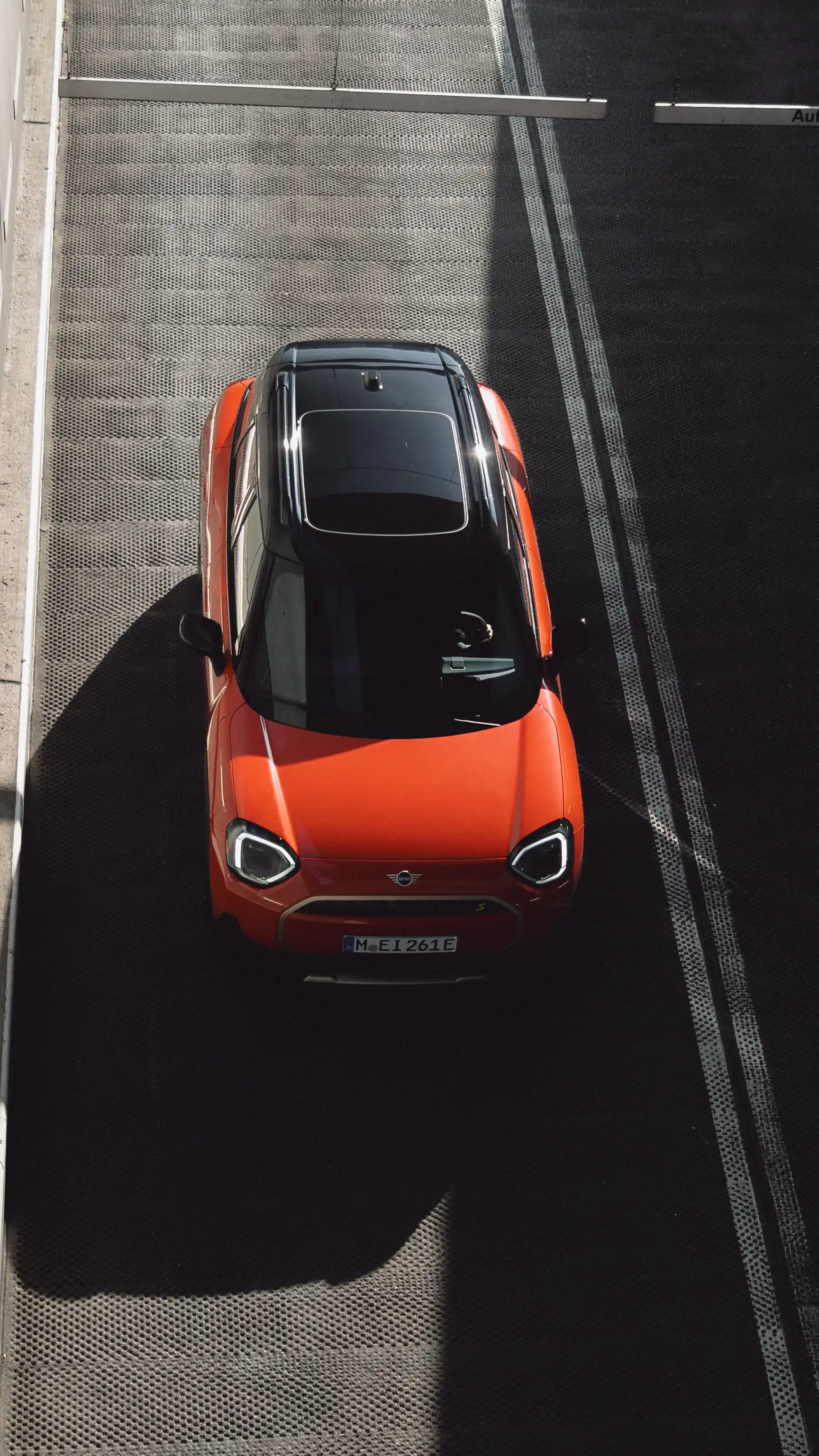 All-Electric MINI Aceman - Top View