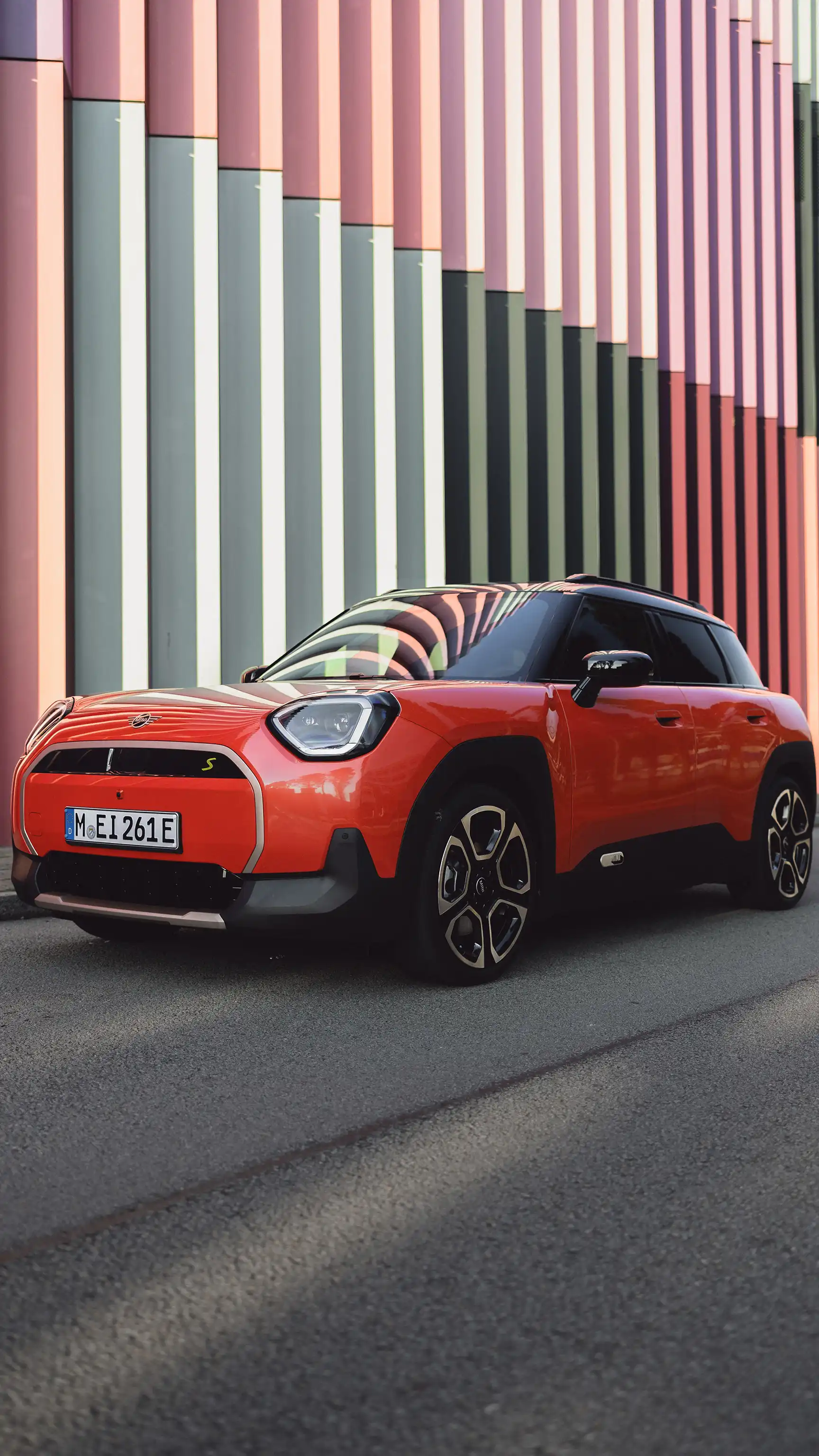 All-Electric MINI Aceman - front view