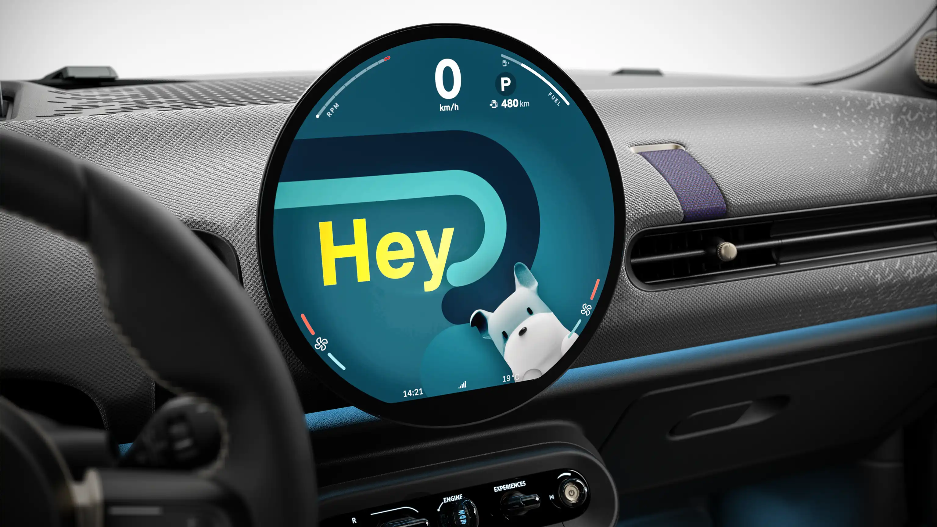 MINI Cooper Convertible - Display