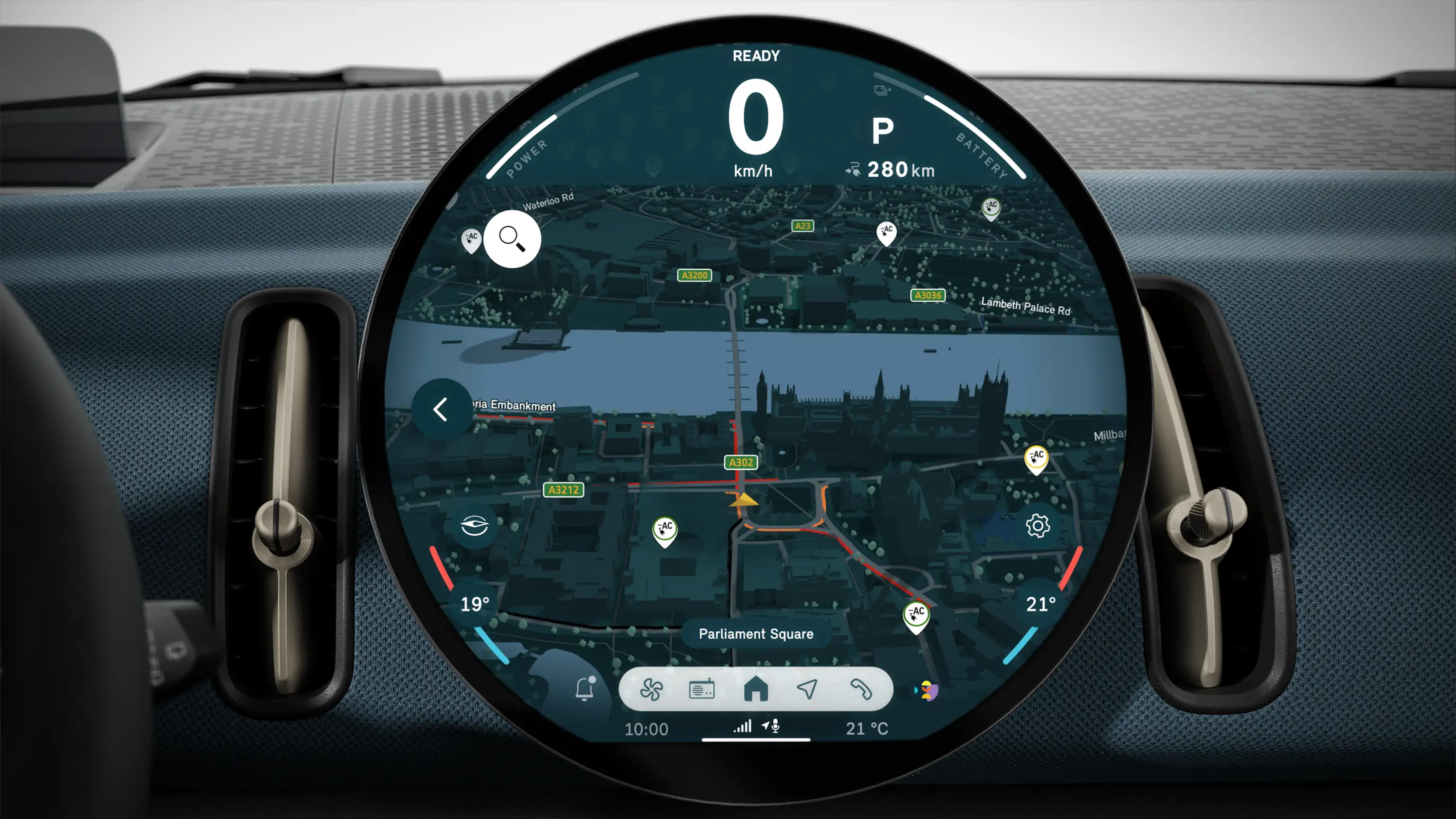 All-electric MINI Countryman - Navigation