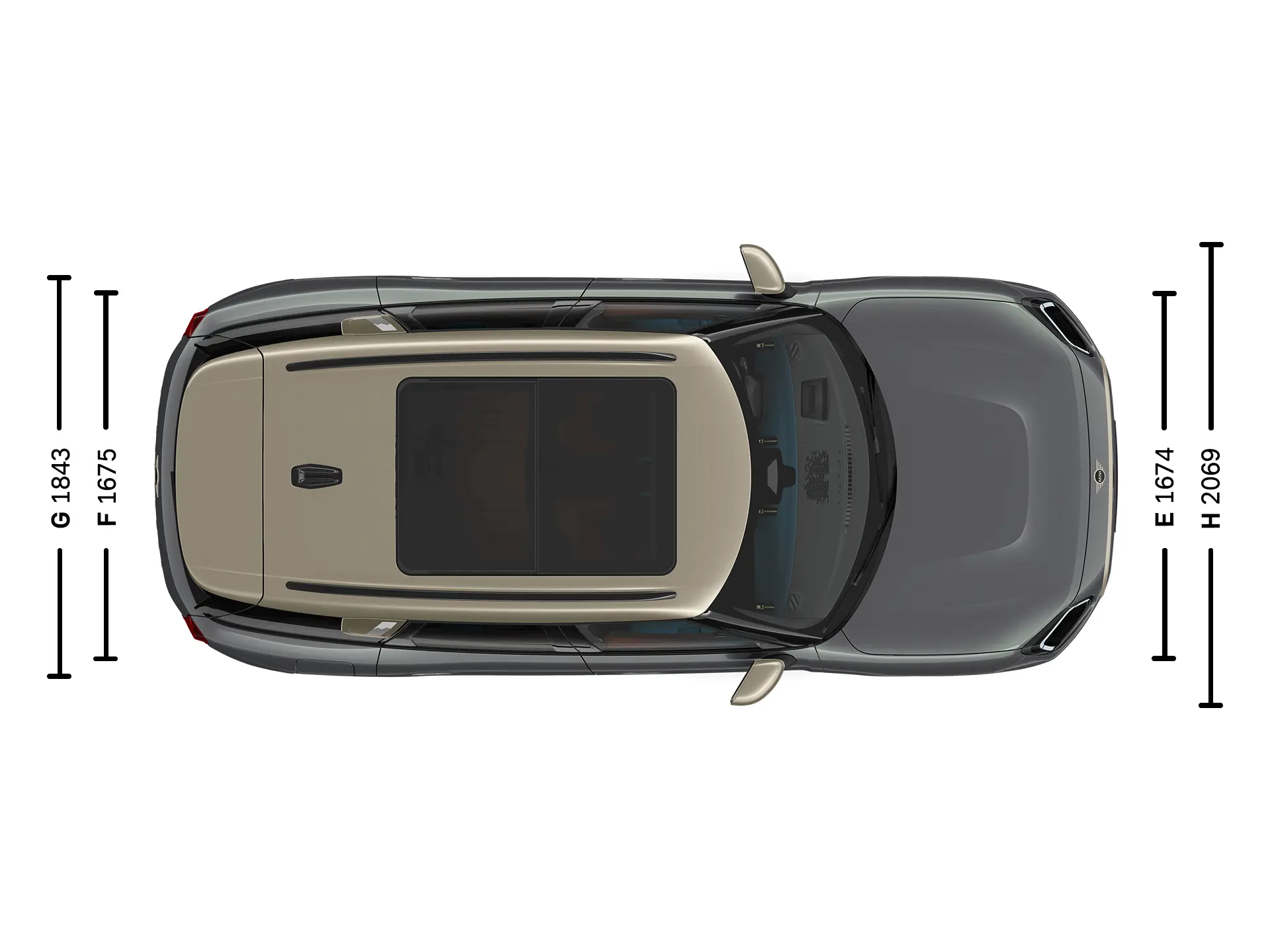 MINI Countryman Dimensions Top