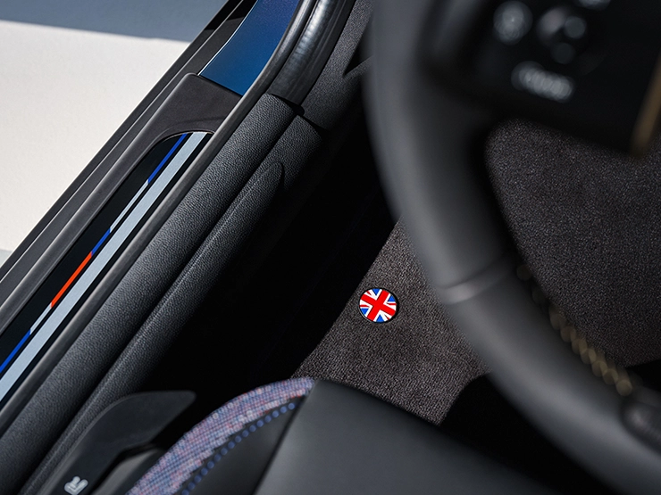 View of the MINI Cooper Oxford Edition door entrance.