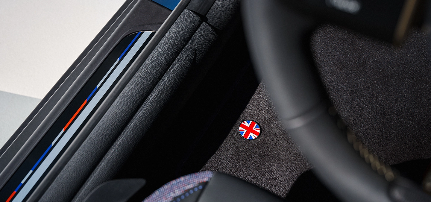 View of the MINI Cooper Oxford Edition door entrance.