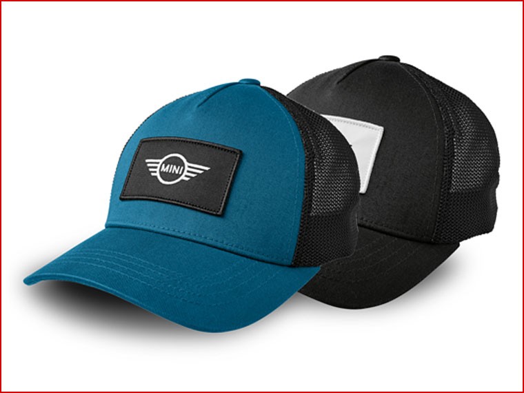 MINI LOGO PATCH TRUCKER CAP