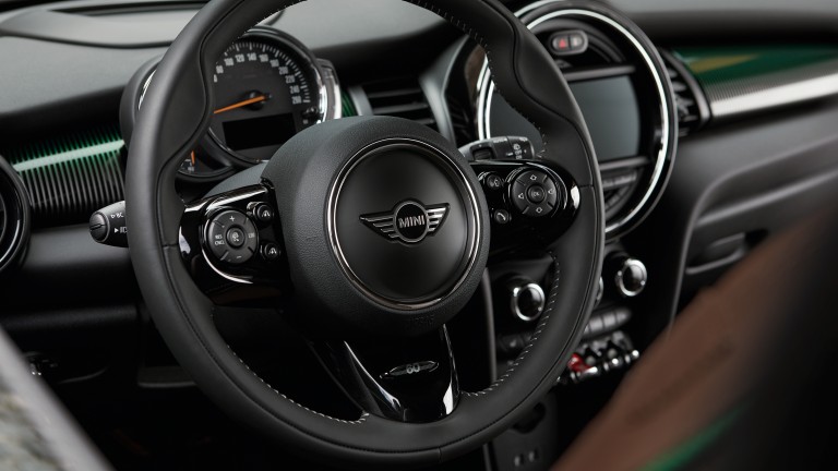 MINI 60 Years Edition – steering wheel – black leather